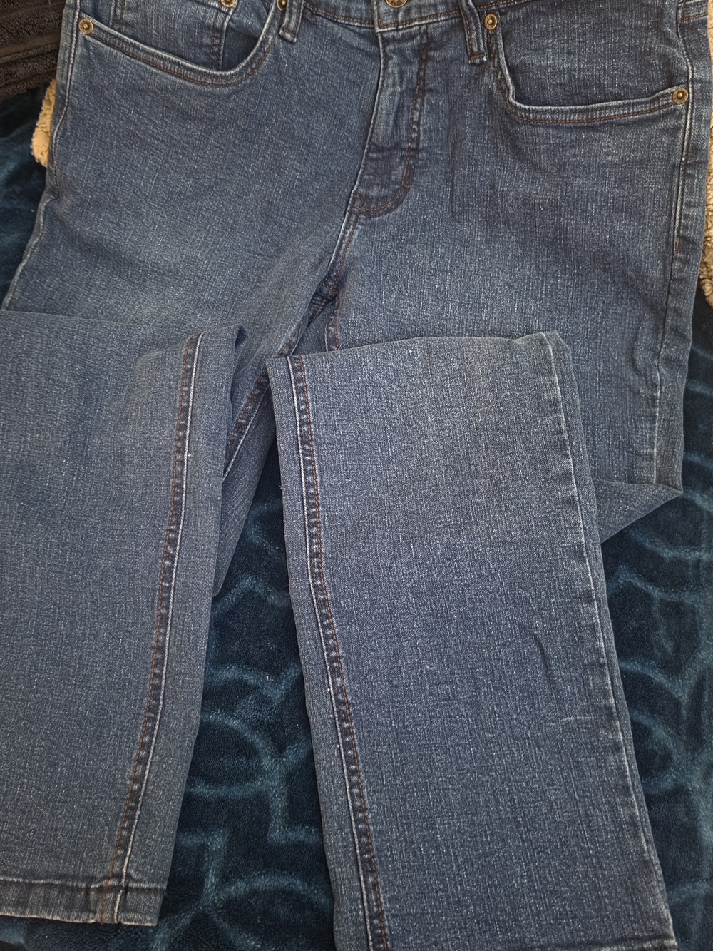 Classic Urben Star Men's Blue Denim Jeans